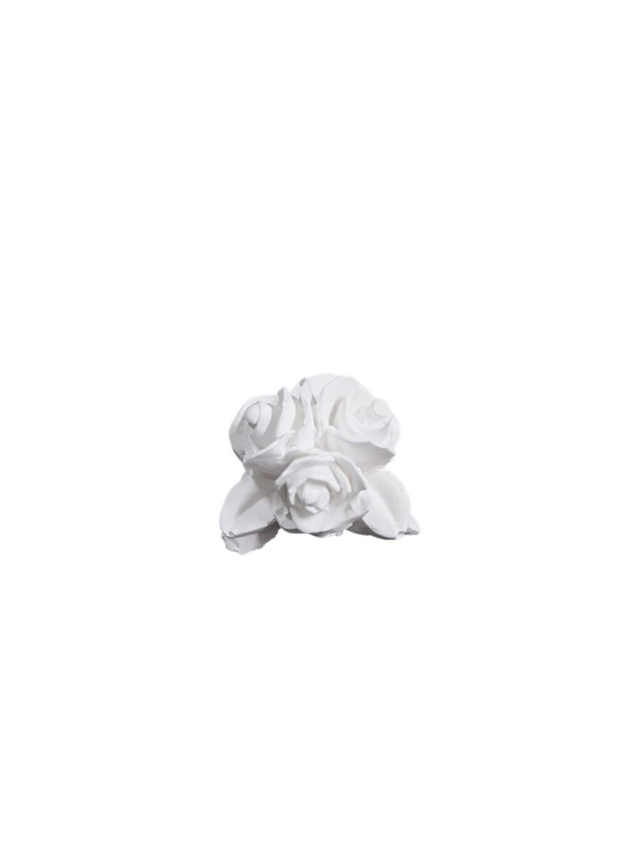 Küçük Üçlü Güller Çiçek 3x3cm