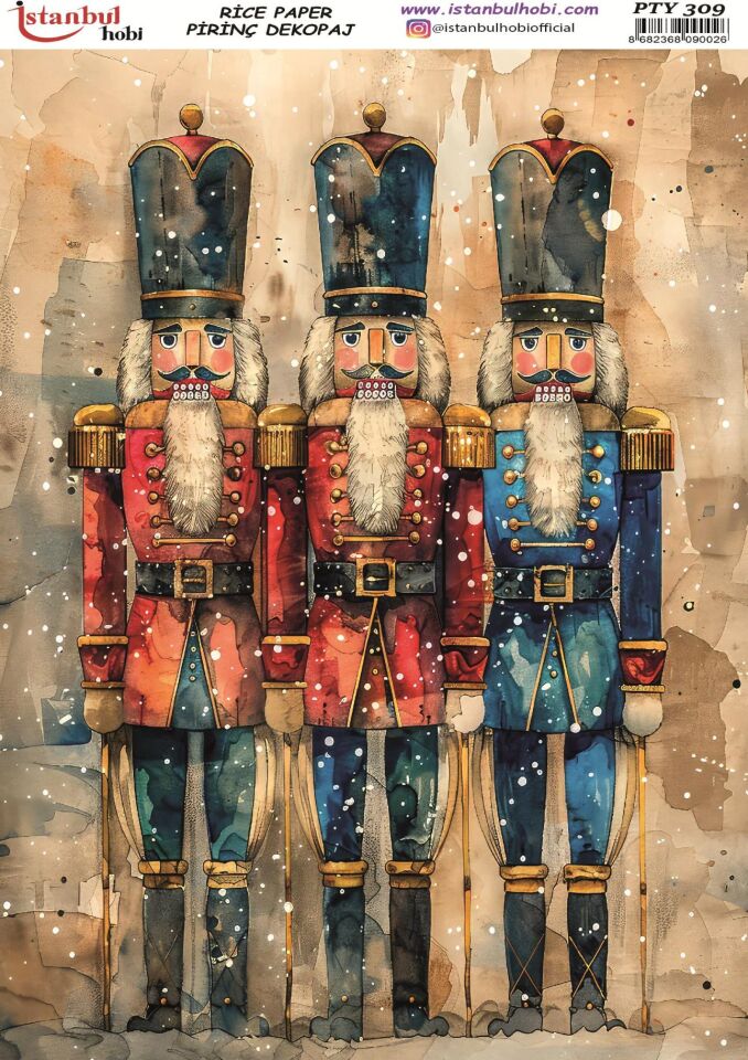 Pirinç Dekopaj Kağıdı 30x42cm PTY-309