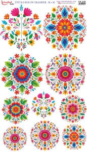 Ütü İle Rub On Transfer 30x50cm CK228