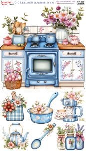 Ütü İle Rub On Transfer 30x50cm CK229