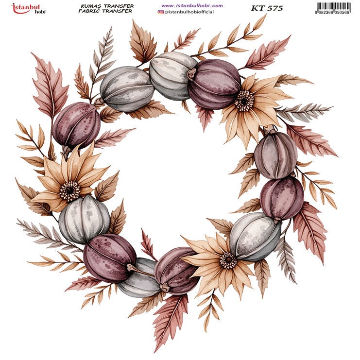 Kumaş Transfer Kağıdı 20x20cm KT-575