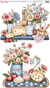 Ütü İle Rub On Transfer 30x50cm CK230