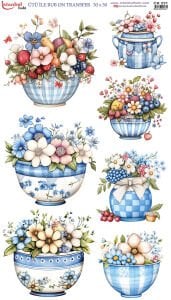 Ütü İle Rub On Transfer 30x50cm CK231