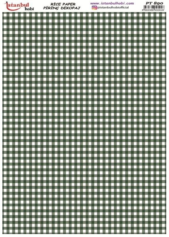 Pirinç Dekopaj Kağıdı 30x42cm PT-890