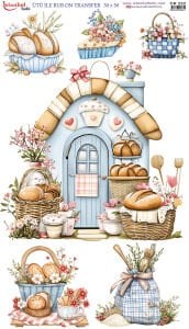 Ütü İle Rub On Transfer 30x50cm CK232