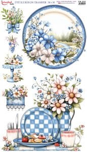 Ütü İle Rub On Transfer 30x50cm CK233