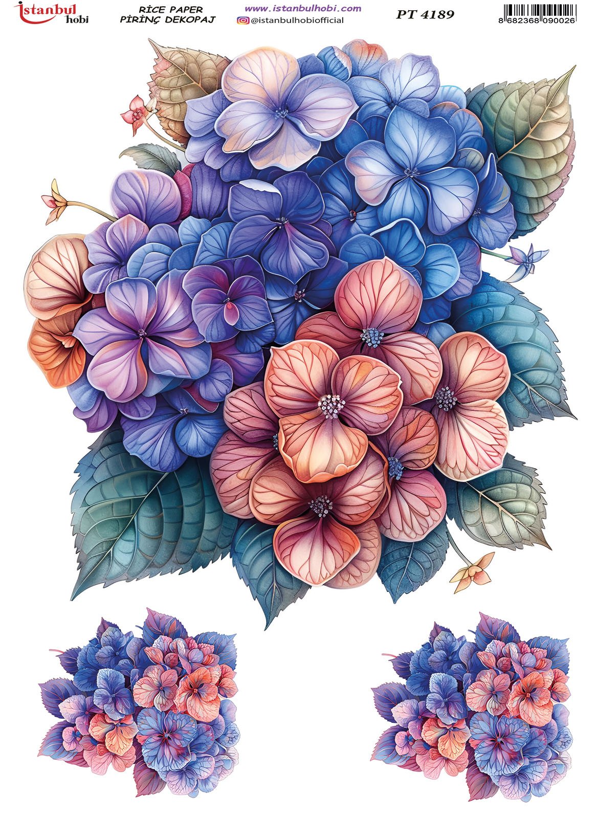 Pirinç Dekopaj Kağıdı 30x42cm PT-4189